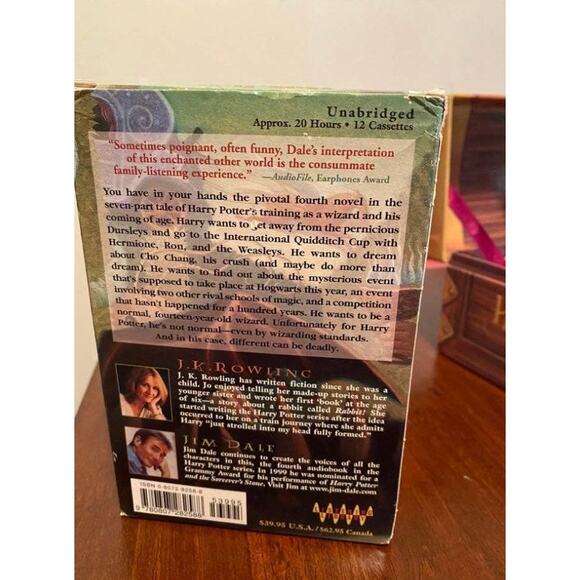 Vintage harry potter uno and book read cassette tapes - Picture 5 of 5